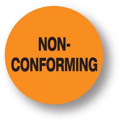 Non-Conforming Label