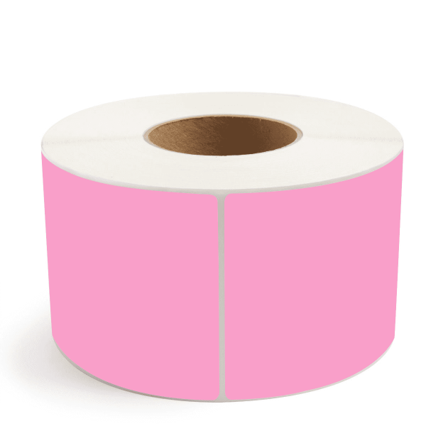 4" x 6" Hot Pink Thermal Transfer Labels